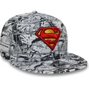 cepur-plakana-melns-snapback-berniem-9fifty-all-over-print-no-superman-dc-comics-no-new-era