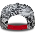 cepur-plakana-melns-snapback-berniem-9fifty-all-over-print-no-superman-dc-comics-no-new-era