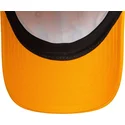 9forty-new-era-kinder-verstellbare-gebogene-kappe-in-orange-mit-tiermotiv