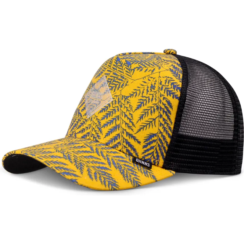 cepur-izliekta-truckeris-dzeltens-snapback-hft-fern-no-djinns