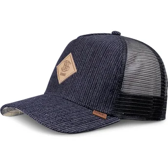 Cepur izliekta šoferis tumši zils snapback HFT Denim Wishy no Djinns