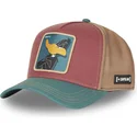 cepur-izliekta-truckeris-daudzkrasains-snapback-daf3-ct-duffy-duck-looney-tunes-no-capslab