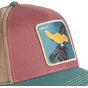trucker-mutze-mehrfarbig-daffy-duck-daf3-ct-looney-tunes-von-capslab