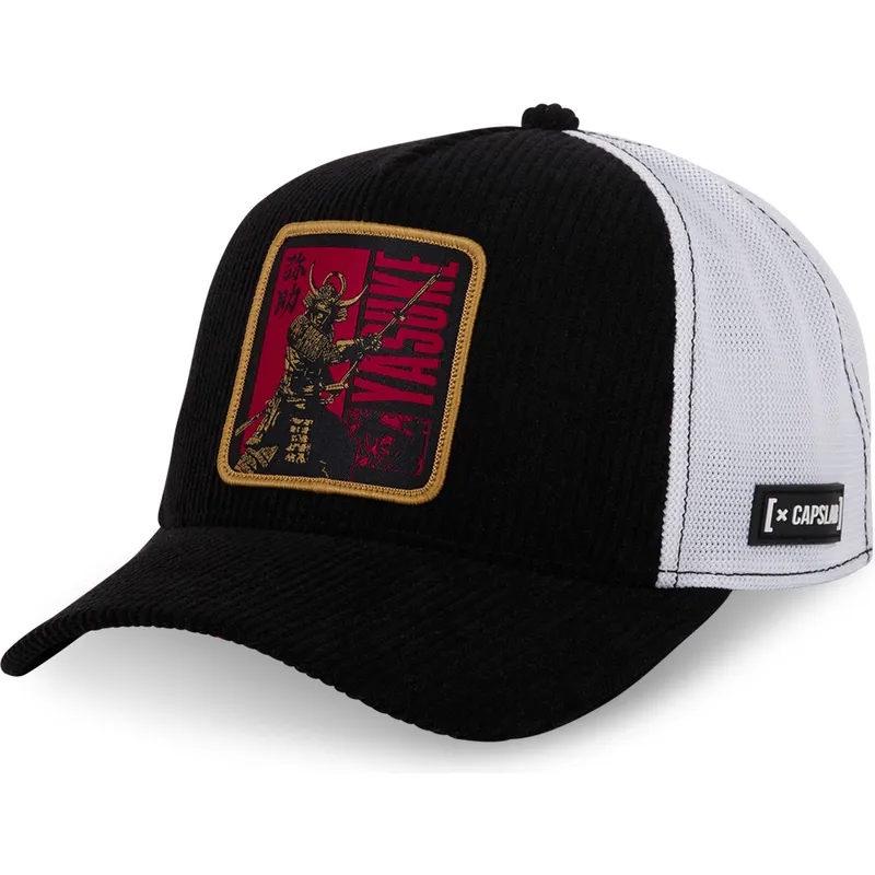 cepur-izliekta-soferis-melns-snapback-yasuke-yas2-assassin-s-creed-yasuke-assassin-s-creed-no-capslab