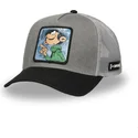 gaston-lagaffe-gas-graue-trucker-kappe-von-capslab