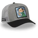 gaston-lagaffe-gas-graue-trucker-kappe-von-capslab