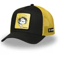 schwarze-und-gelbe-trucker-kappe-gaston-lagaffe-hea-von-capslab