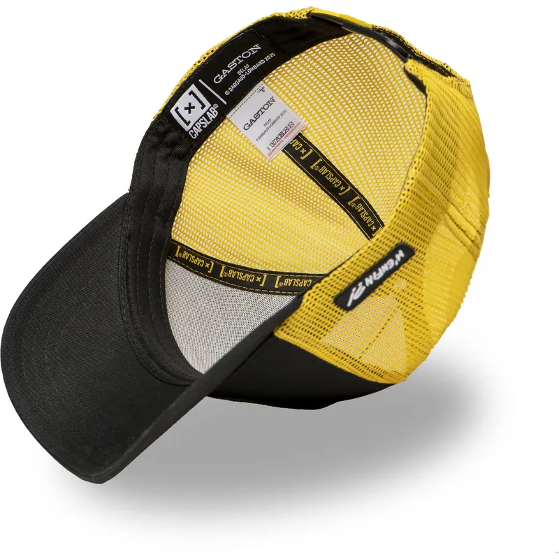 schwarz-gelbe-trucker-kappe-gaston-lagaffe-hea-von-capslab