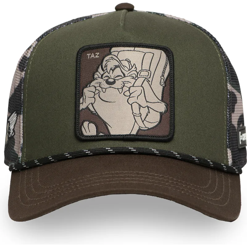 mehrfarbige-trucker-kappe-tasmanischer-teufel-loo11-hik-looney-tunes-von-capslab
