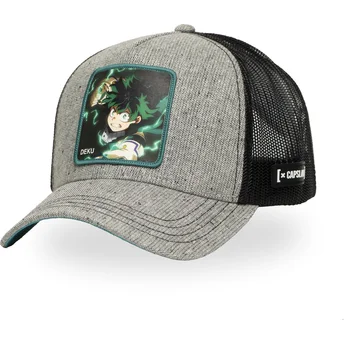 Casquette trucker grise Izuku Midoriya Deku MHA DEK My Hero Academia Capslab