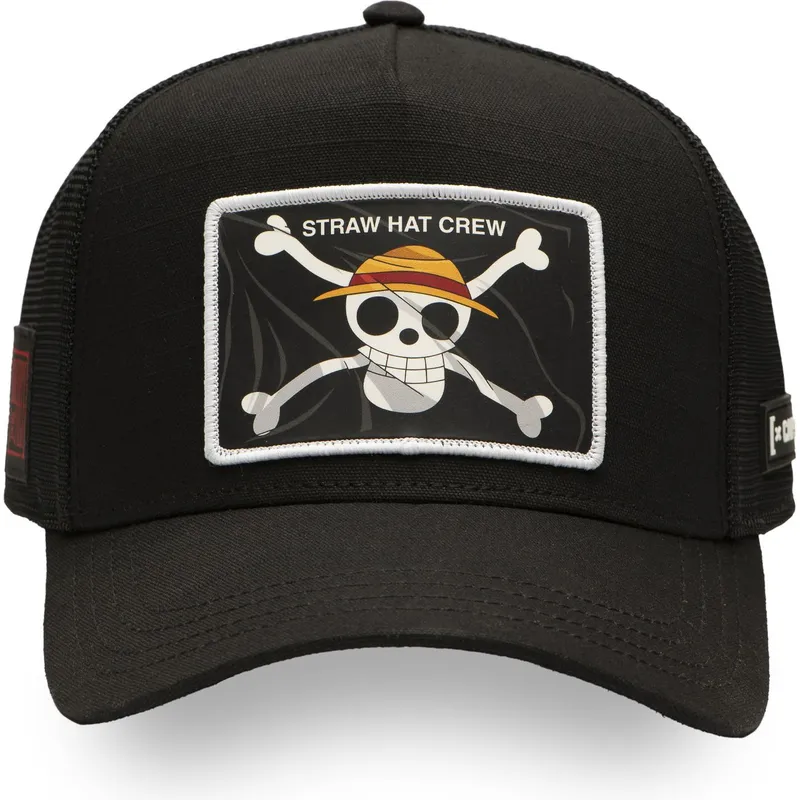 cepur-izliekta-truckeris-melns-snapback-op5-fla-salmu-cepuru-pirati-one-piece-no-capslab