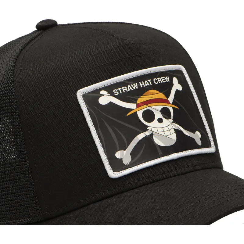 cepur-izliekta-truckeris-melns-snapback-op5-fla-salmu-cepuru-pirati-one-piece-no-capslab
