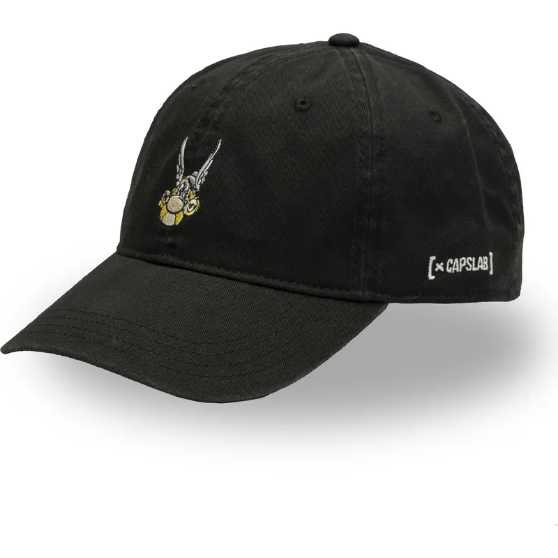 cap-izliekta-black-adjustable-strap-asterix-asterix-the-gaul-no-capslab
