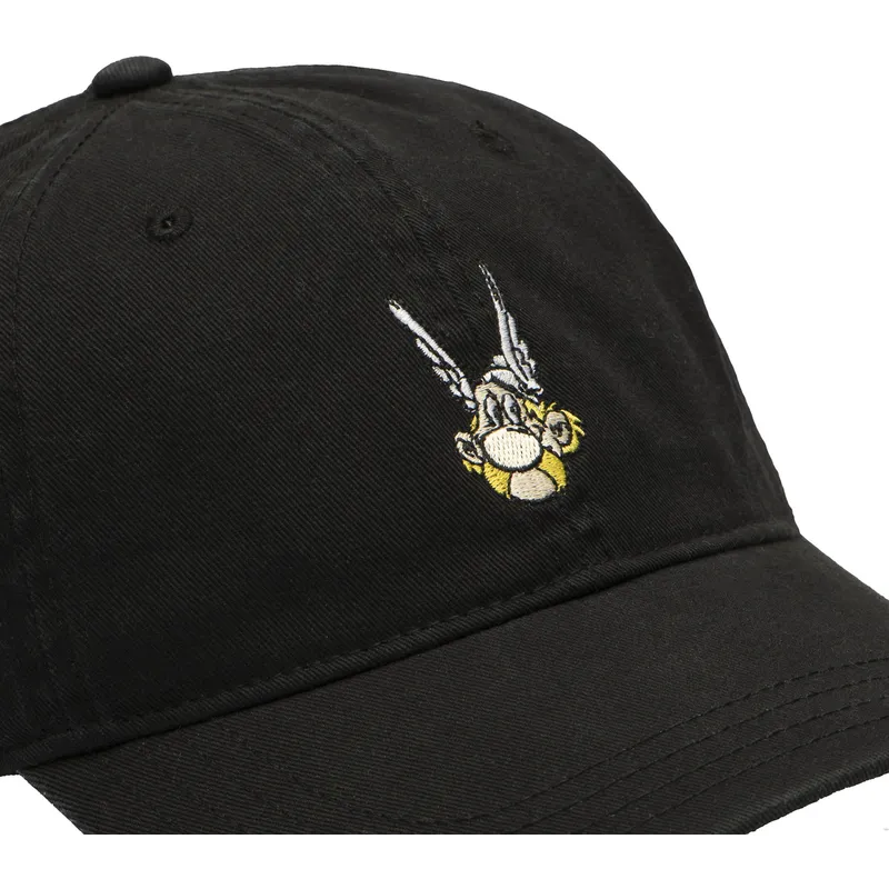 cap-izliekta-black-adjustable-strap-asterix-asterix-the-gaul-no-capslab