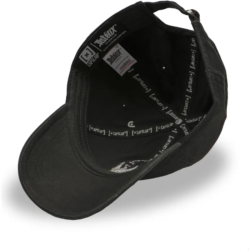 cap-izliekta-black-adjustable-strap-asterix-asterix-the-gaul-no-capslab