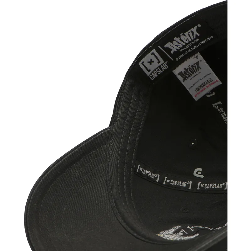 cap-izliekta-black-adjustable-strap-asterix-asterix-the-gaul-no-capslab