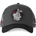 grau-trucker-kappe-bugs-bunny-loo11-bug-looney-tunes-von-capslab