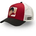 cepur-izliekta-truckeris-sarkans-snapback-op5-red-monkey-d-luffy-one-piece-no-capslab