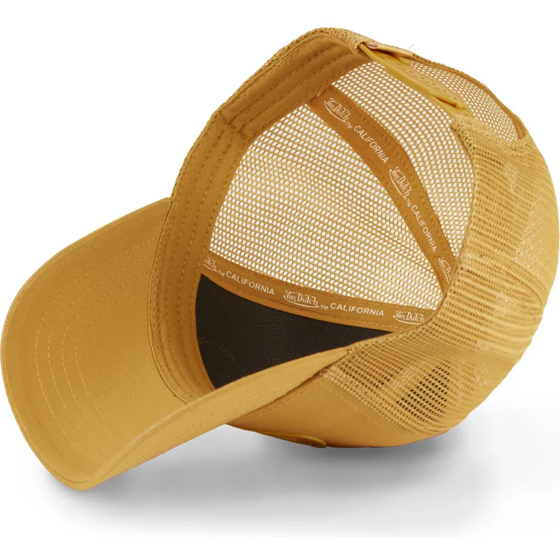 cap-izliekta-yellow-snapback-no-von-dutch
