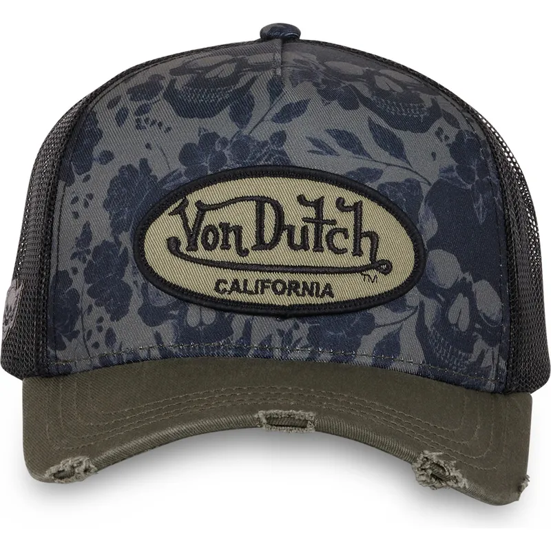 cepur-izliekta-truckeris-zals-snapback-print01-no-von-dutch