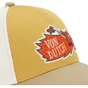 von-dutch-wild05-brown-and-white-trucker-hat