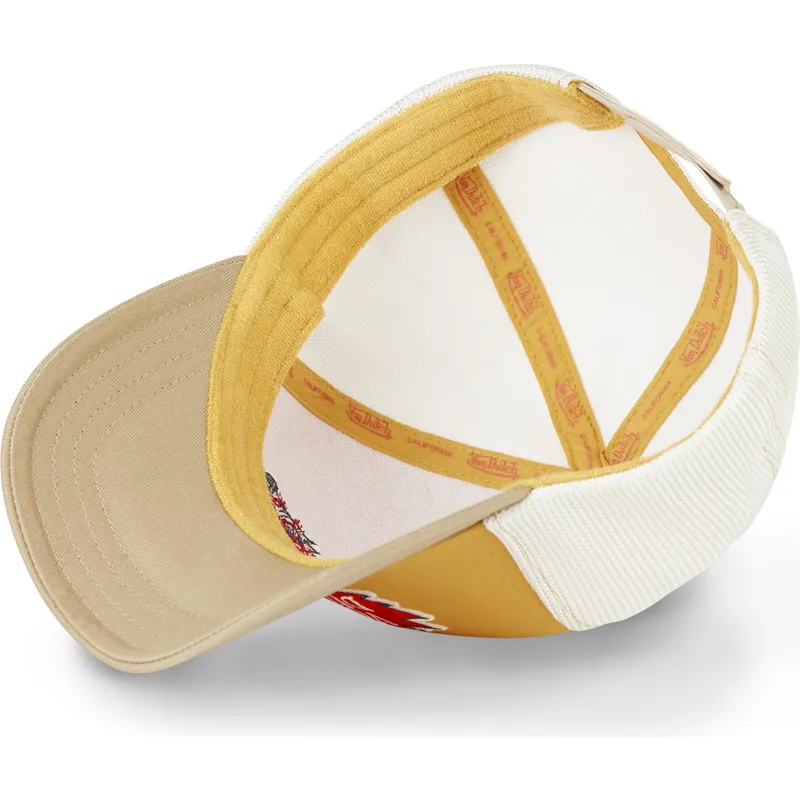 trucker-cap-braun-und-weiss-wild05-von-von-dutch