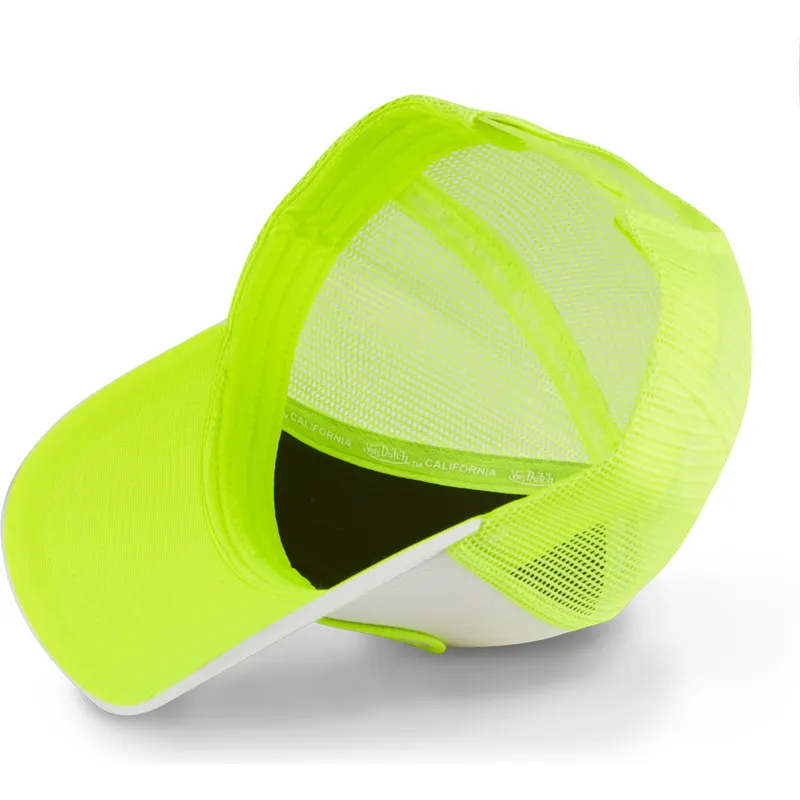 cap-izliekta-yellow-snapback-no-von-dutch