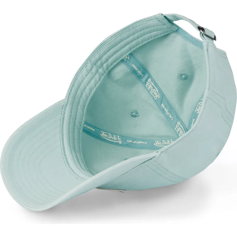 hellblaue-verstellbare-curved-cap-log04-cd-von-von-dutch