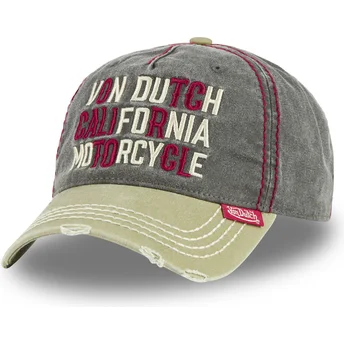 Verstellbare grüne Retro-Kappe RETRO06 von Von Dutch