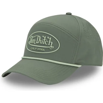 Verstellbare grüne Kappe CORD02 von Von Dutch