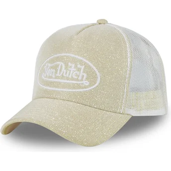 Żółta czapka trucker SHIO od Von Dutch