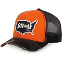 cap-izliekta-orange-snapback-no-von-dutch
