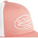 cepur-izliekta-truckeris-roza-regulejams-lof-b25-no-von-dutch