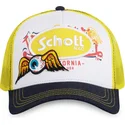 cap-izliekta-yellow-snapback-no-von-dutch