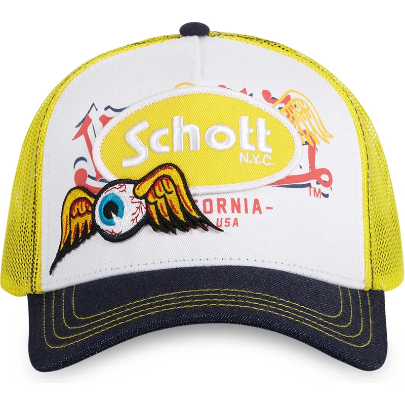 vit-gul-och-svart-trucker-keps-patch-fran-von-dutch-x-schott-nyc