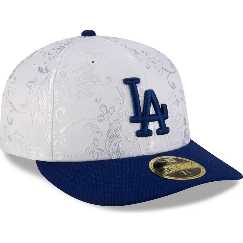 cepur-plakana-zils-pieguloss-59fifty-day-low-profile-no-los-angeles-dodgers-mlb-no-new-era