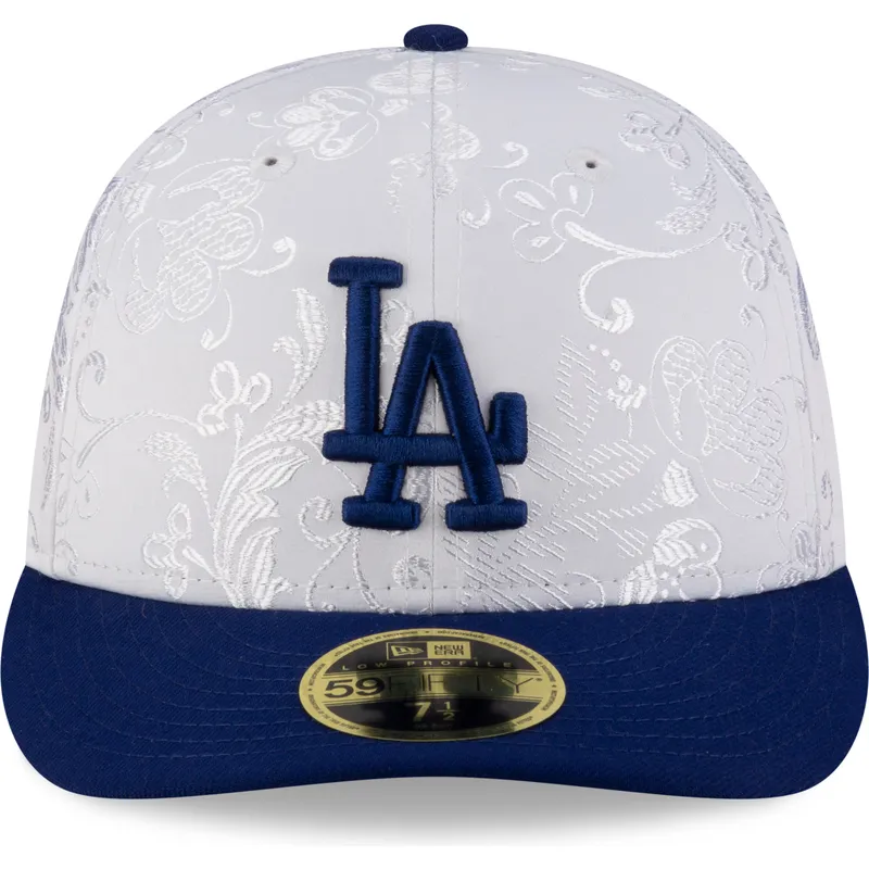 cepur-plakana-zils-pieguloss-59fifty-day-low-profile-no-los-angeles-dodgers-mlb-no-new-era
