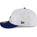 weisse-und-blaue-los-angeles-dodgers-mlb-59fifty-day-low-profile-fitted-cap-von-new-era