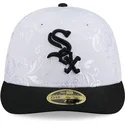 cepur-plakana-melns-pieguloss-59fifty-day-low-profile-no-chicago-white-sox-mlb-no-new-era