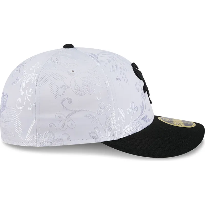 cepur-plakana-melns-pieguloss-59fifty-day-low-profile-no-chicago-white-sox-mlb-no-new-era