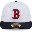 platt-keps-marinbla-och-vit-justerad-59fifty-day-low-profile-fran-boston-red-sox-mlb-av-new-era