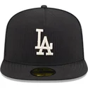 schwarze-59fifty-day-a-frame-fitted-cap-der-los-angeles-dodgers-mlb-von-new-era