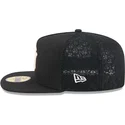 schwarze-enganliegende-flat-cap-59fifty-day-a-frame-der-new-york-yankees-mlb-von-new-era