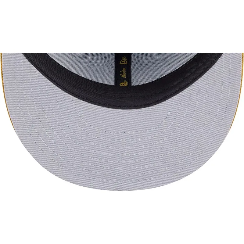 cepur-plakana-melns-pieguloss-dorado-59fifty-day-no-new-york-yankees-mlb-no-new-era