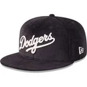 czarna-dopasowana-czapka-z-plaskim-daszkiem-59fifty-day-los-angeles-dodgers-mlb-new-era