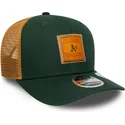 cepur-izliekta-truckeris-zals-snapback-9seventy-stretch-snap-debossed-no-oakland-athletics-mlb-no-new-era