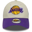 cepur-izliekta-bess-regulejams-9forty-contrast-patch-no-los-angeles-lakers-nba-no-new-era