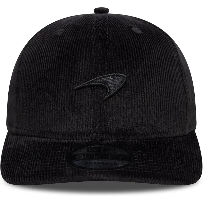 cepur-izliekta-melns-snapback-9fifty-cord-precurved-no-mclaren-racing-formula-1-no-new-era