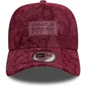 gorra-trucker-bordeaux-a-frame-cord-von-red-bull-racing-formula-1-von-new-era
