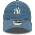 cepur-izliekta-zils-regulejams-9twenty-denim-no-new-york-yankees-mlb-no-new-era